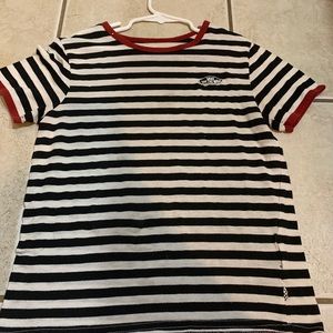 striped VANS shirt